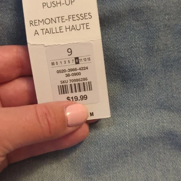 Urban planet blue jean shorts size US9 - Picture 3 of 3